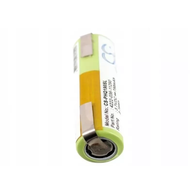 CAMERON SINO vara-akku 036-11290 Philips Panasonic Arcitec -partakoneeseen - Ni-MH 1,2V 2100mAh