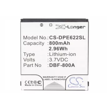 CAMERON SINO vara-akku DBF-800A/800B/800C/800D/800E Doro PhoneEasy 622 606 520 621 613 631 - CS-DPE622SL