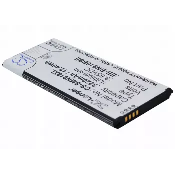 Cameron Sino akku EB-BN910BBE Samsung Galaxy Note 4 (3220 mAh, 3,85 V, Li-Ion, musta)