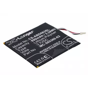 Cameron Sino akku Amazon Kindle 7./8. sukupolvi (MC-265360-03, 58-000083, 58-000151) - 1500mAh