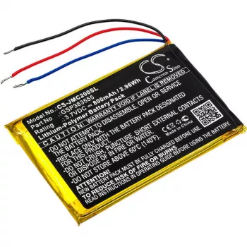 Cameron Sino GSP383555 akku JBL Clip 2:lle