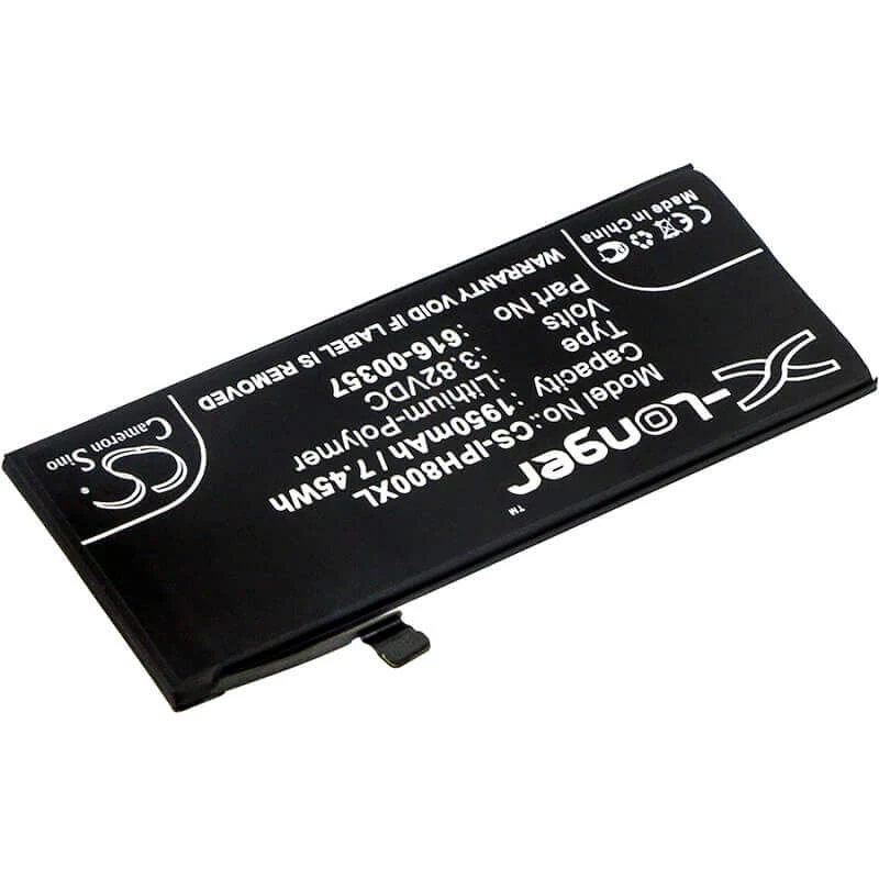 CAMERON SINO vara-akku Apple iPhone 8 (tyyppi 616-00357, 616-00358) - 2200mAh, Li-Po, CS-IPH800XL