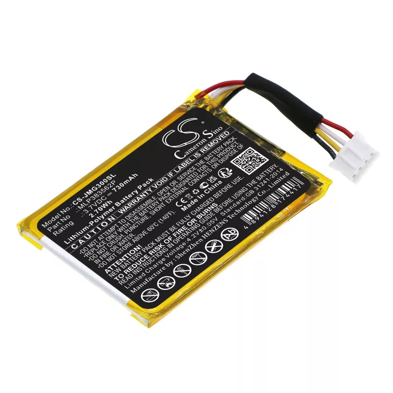 Cameron Sino MLP383562P akku JBL Go 3:lle