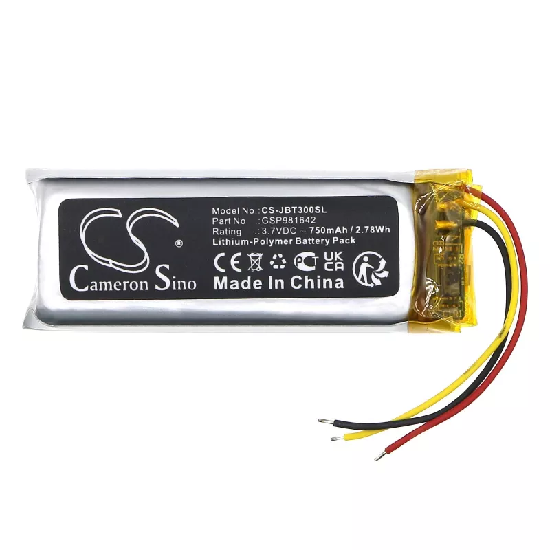 CAMERON SINO vaihtoakku GSP981642 JBL Tune Beam -latausalustalle (CS-JBT300SL)