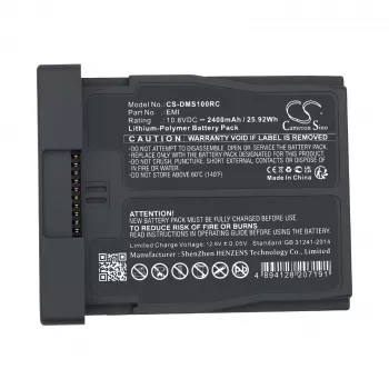 CAMERON SINO akku DJI RoboMaster S1 -laitteeseen, 2400mAh, 10,8V, Li-Ion, musta