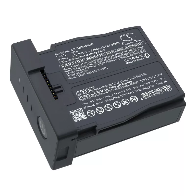 CAMERON SINO akku DJI RoboMaster S1 -laitteeseen, 2400mAh, 10,8V, Li-Ion, musta
