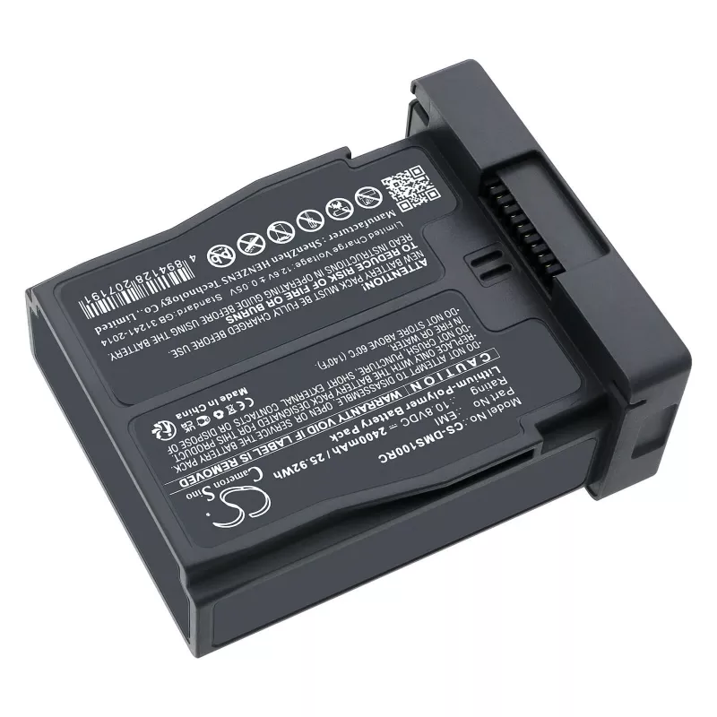 CAMERON SINO akku DJI RoboMaster S1 -laitteeseen, 2400mAh, 10,8V, Li-Ion, musta