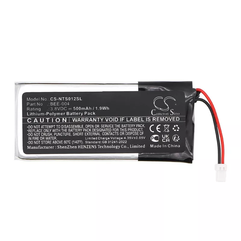 Cameron Sino vara-akku Nintendo Switch Joy-Con (BEE-004, BBE-012) - CS-NTS012SL