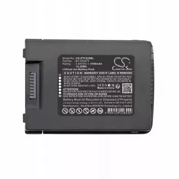 CAMERON SINO vara-akku Zebra TC22/TC27 (BT-000473, BTRY-TC2L-2XMAXX-01) - suurempi kapasiteetti 6100mAh - musta