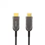 UNITEK Premium HDMI 60m aktiivinen optinen kaapeli - musta
