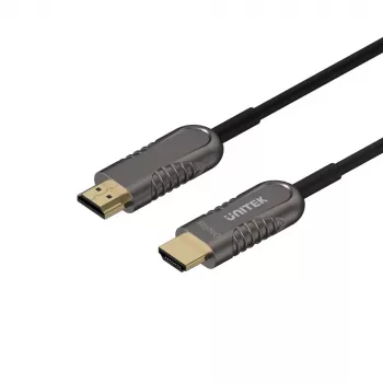 UNITEK Premium HDMI 60m aktiivinen optinen kaapeli - musta