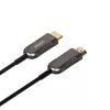 UNITEK Premium HDMI 60m aktiivinen optinen kaapeli - musta