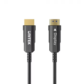UNITEK C11072BK-30M HDMI 2.0 aktiivinen optinen kaapeli 4K 60Hz 30m musta