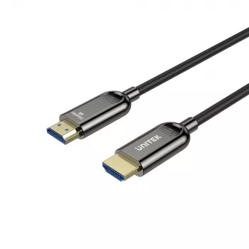 UNITEK Active Optical HDMI 2.1 -kaapeli 8K 120Hz 70m musta