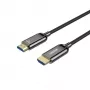 UNITEK Active Optical HDMI 2.1 -kaapeli 8K 120Hz 70m musta