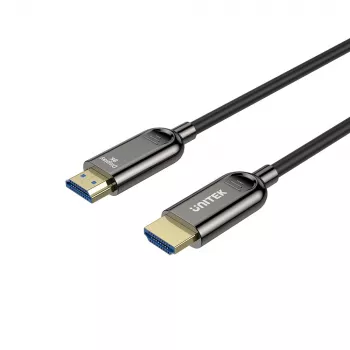 UNITEK HDMI 2.1 aktiivinen optinen kaapeli (AOC) 8K 60Hz 4K 120Hz 100m musta