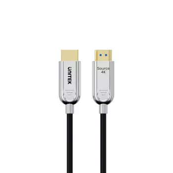 UNITEK HDMI 2.0 aktiivinen optinen kaapeli (AOC) 4K 60Hz 50m musta
