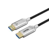 UNITEK HDMI 2.0 aktiivinen optinen kaapeli (AOC) 4K 60Hz 50m musta