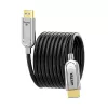 UNITEK HDMI 2.0 aktiivinen optinen kaapeli (AOC) 4K 60Hz 50m musta