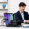 UNITEK 10-porttinen USB-C & USB-A 240W -latausasema