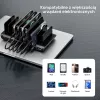 UNITEK 10-porttinen USB-C & USB-A 240W -latausasema
