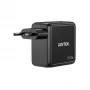 UNITEK GaN-laturi näytöllä 140W 3xUSB-C 1xUSB-A PD3.0 QC4.0 musta