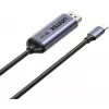 UNITEK kaksisuuntainen USB-C–DisplayPort-kaapeli 16K 80Gbps HDR 1,8m