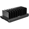 UNITEK 10-porttinen USB-A/USB-C älykäs latausasema 120W PD 3.0 musta