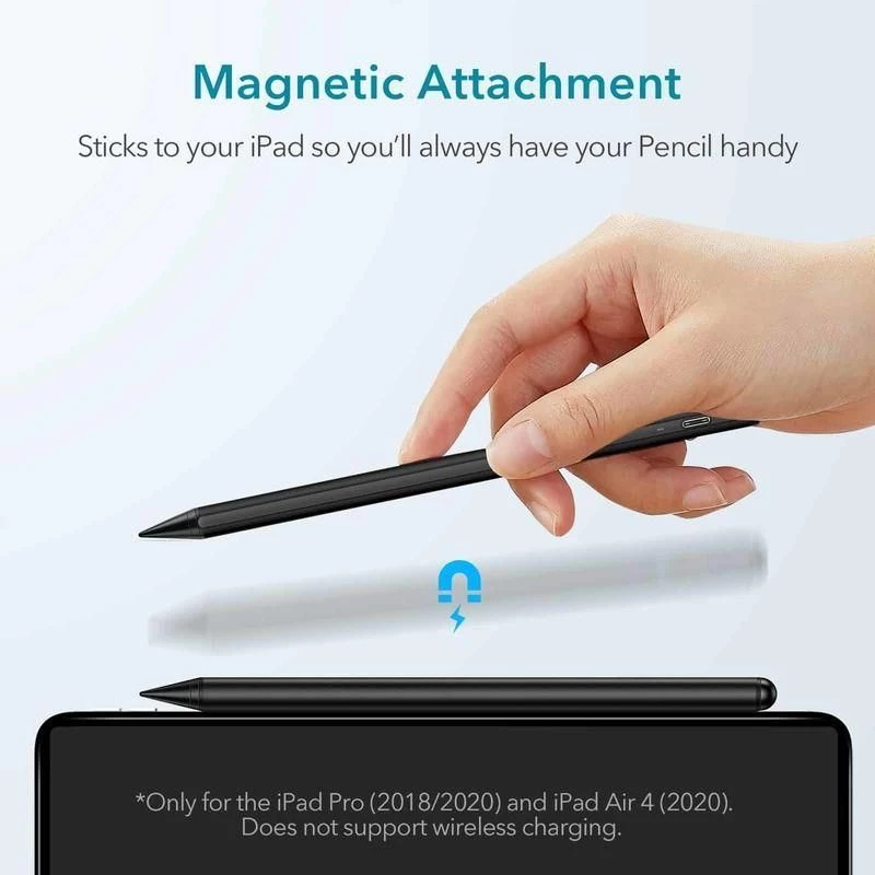 ESR Digital+ Magnetic -stylus-kynä iPadille, valkoinen