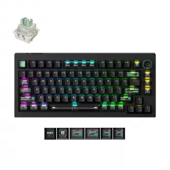 Keychron L5W-W1 Lemokey Magnetic Cyber 75% Hall Effect -pelinäppäimistö