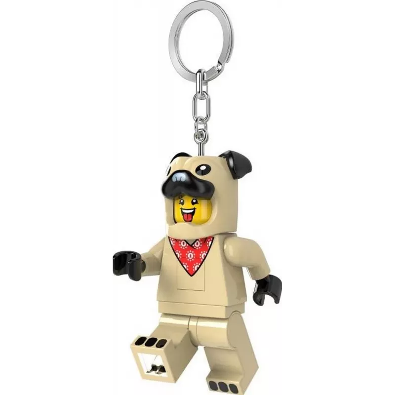 LEGO Minifigures mopsi avaimenperä LED-valolla LGL-KE213H