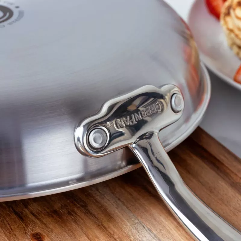 GreenPan Premiere paistinpannu 24 cm ruostumaton teräs