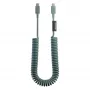 Native Union Pop Cable USB-C–USB-C 2,4 m 60W Slate Green