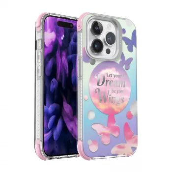 LAUT Pop Dreamy L_IP23D_POP_DR suojakuori iPhone 15 Pro Max, läpinäkyvä
