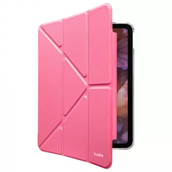 Laut Huex Folio Case iPad Air 11 M2 (2024) / M3 (2025), iPad Pro 11 1/2/3/4G, iPad Air 10.9 4/5G Apple Pencil -pidikkeellä - pinkki
