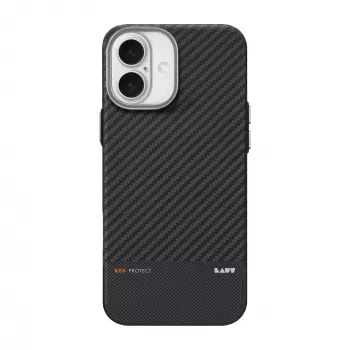 Laut Kev Protect -kotelo iPhone 16 -puhelimelle MagSafe-yhteensopiva (musta)