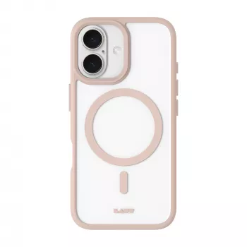 LAUT Huex Protect kotelo iPhone 16 Plus -puhelimelle, beige