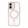 LAUT Huex Protect kotelo iPhone 16 Plus -puhelimelle, beige