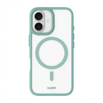 LAUT Huex Protect kotelo iPhone 16 Plus -puhelimelle, vihreä