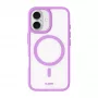 LAUT Huex Protect kotelo iPhone 16 Plus -puhelimelle, pinkki