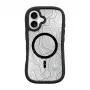 LAUT Pop Adventure kotelo iPhone 16 Plus -puhelimelle, musta