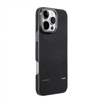 Laut Kev Protect kuori iPhone 16 Pro Max, MagSafe-yhteensopiva, musta