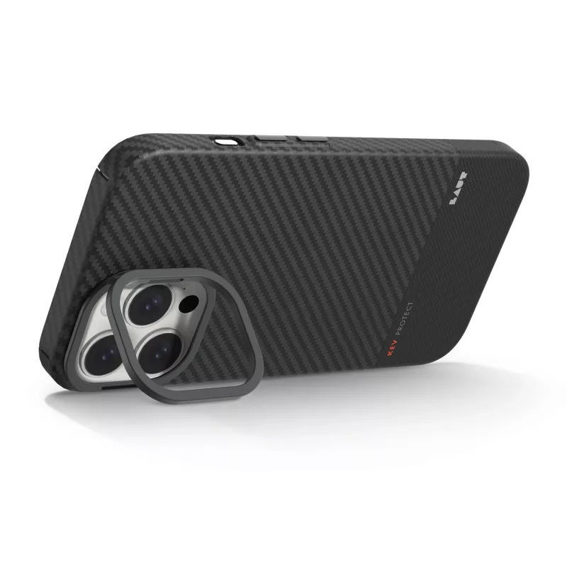 Laut Kev Protect kuori iPhone 16 Pro Max, MagSafe-yhteensopiva, musta