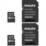 Philips MicroSDHC 2 kpl:n pakkaus 32GB Class 10 UHS-I U1 sis. adapterin