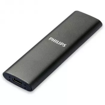 Philips ulkoinen SSD 1TB Ultra Speed harmaa