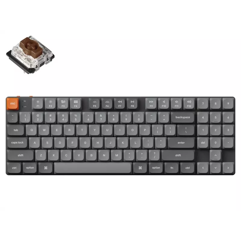 Keychron K13M-H3 80% Brown Switch RGB Hot-Swap mekaaninen näppäimistö