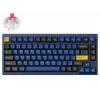 Keychron P1P-O1 75% Lemokey Super Red Switch Navy Blue mekaaninen näppäimistö