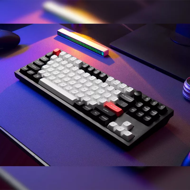 Keychron Q3H-M1 80% TKL Magnetic Carbon musta