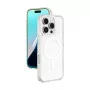 AMAZINGTHING Minimal Mag Case silikonikuori magneettirenkaalla iPhone 16 Pro - läpinäkyvä