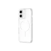 AMAZINGTHING Minimal Mag Case silikonikuori magneettirenkaalla iPhone 16 - läpinäkyvä